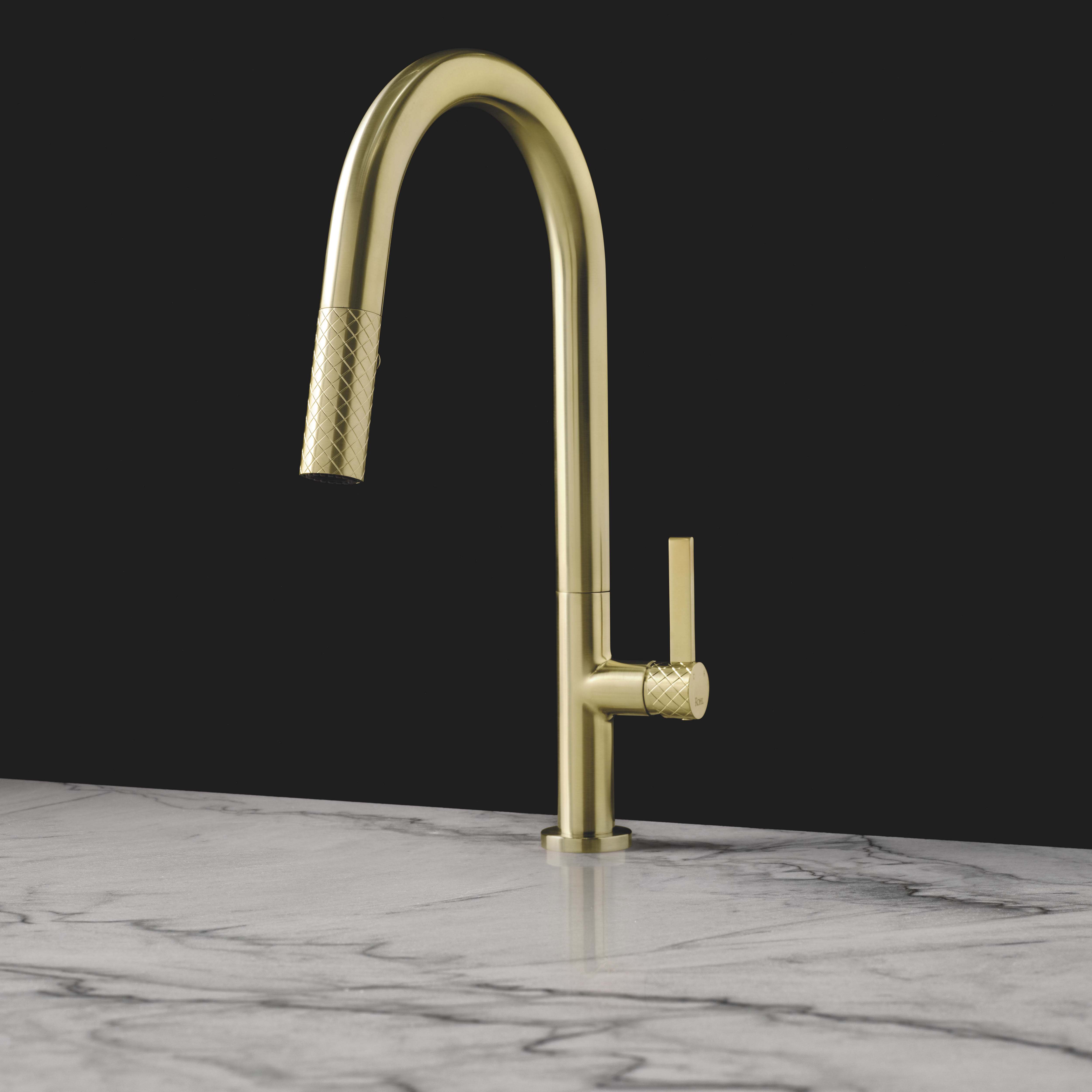 Rohl TE55D1LM Tenerife Pull Down Kitchen Faucet With C-Spout