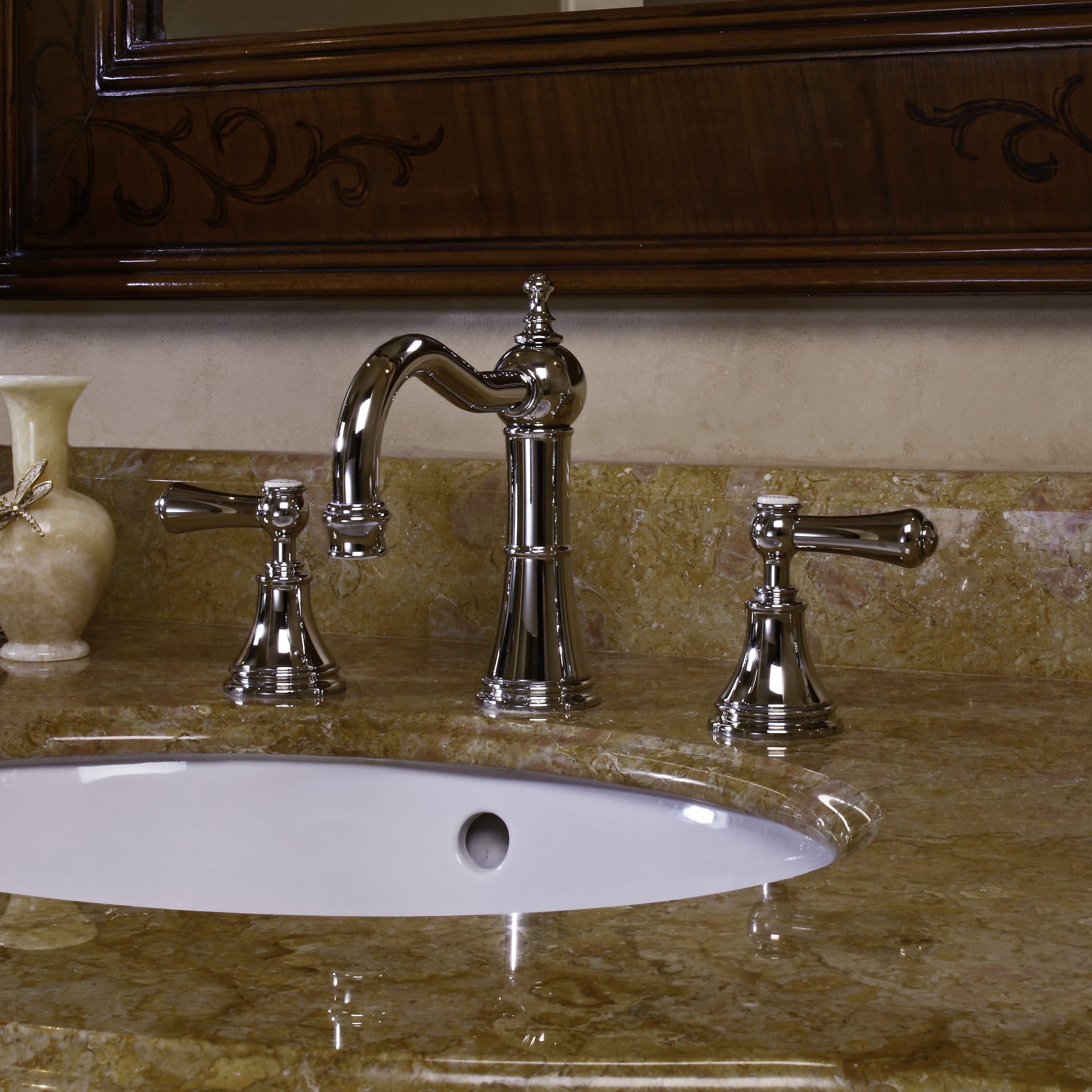 Rohl U.3723LSP Perrin & Rowe Georgian Era Widespread Lavatory