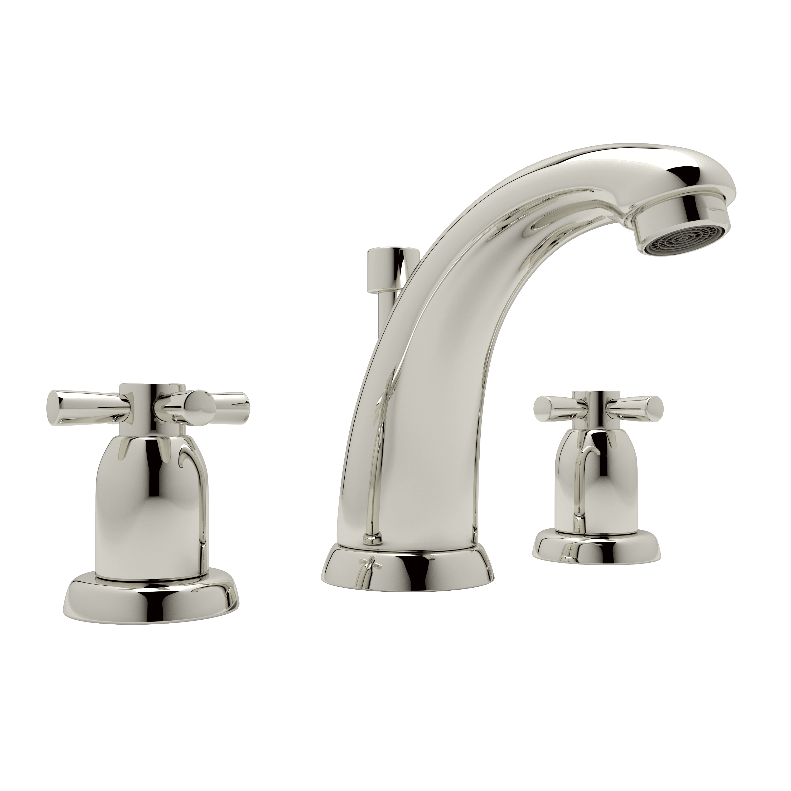 Perrin & Rowe Edwardian Low Level Spout Widespread Bathroom Faucet