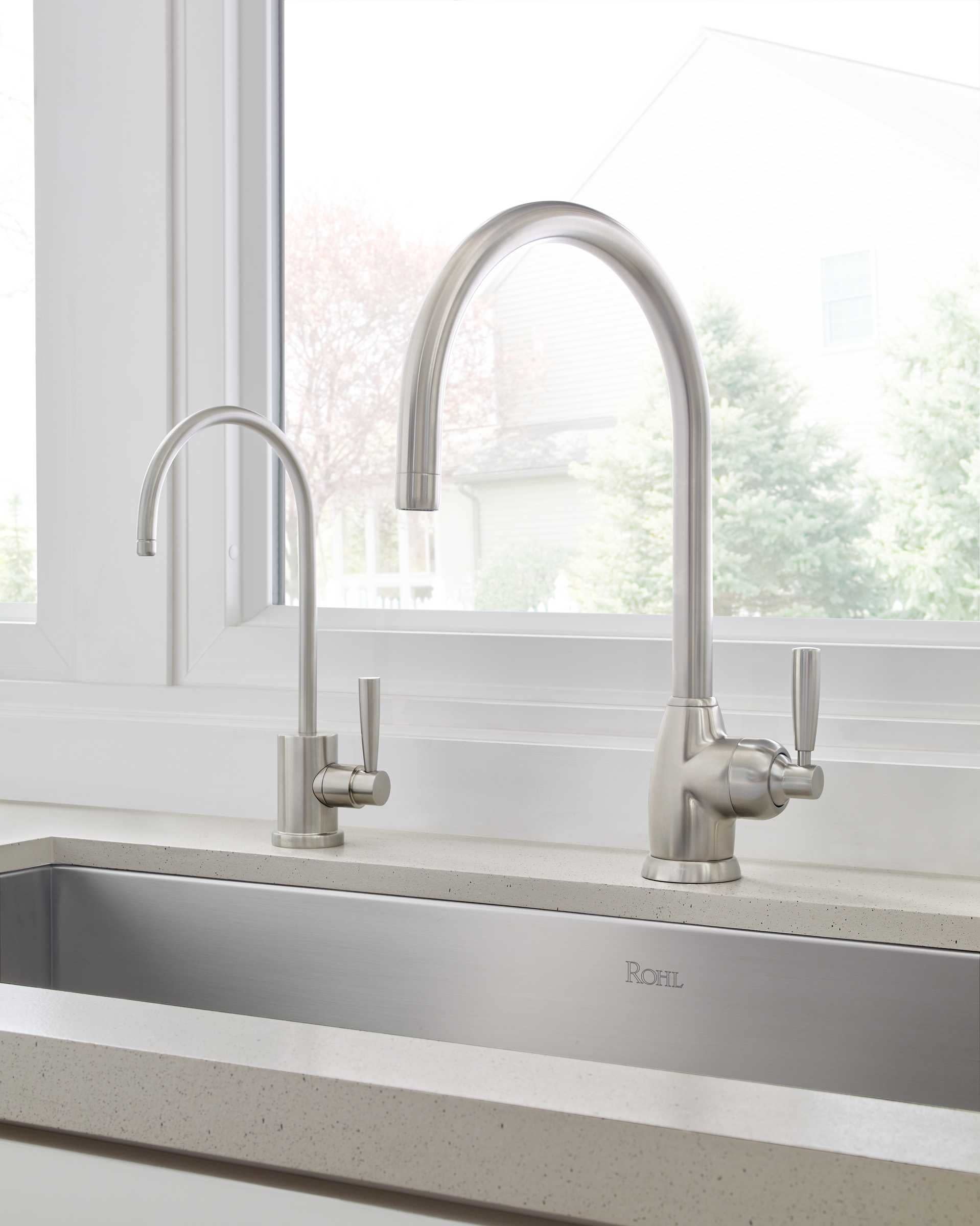 Rohl U.4842LS Perrin  Rowe Holborn Contemporary Single Hole Bar Faucet  With 