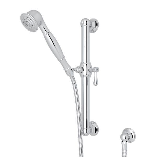 Rohl 1282APC 24 Grab Bar Set With Single Function Handshower/Hose