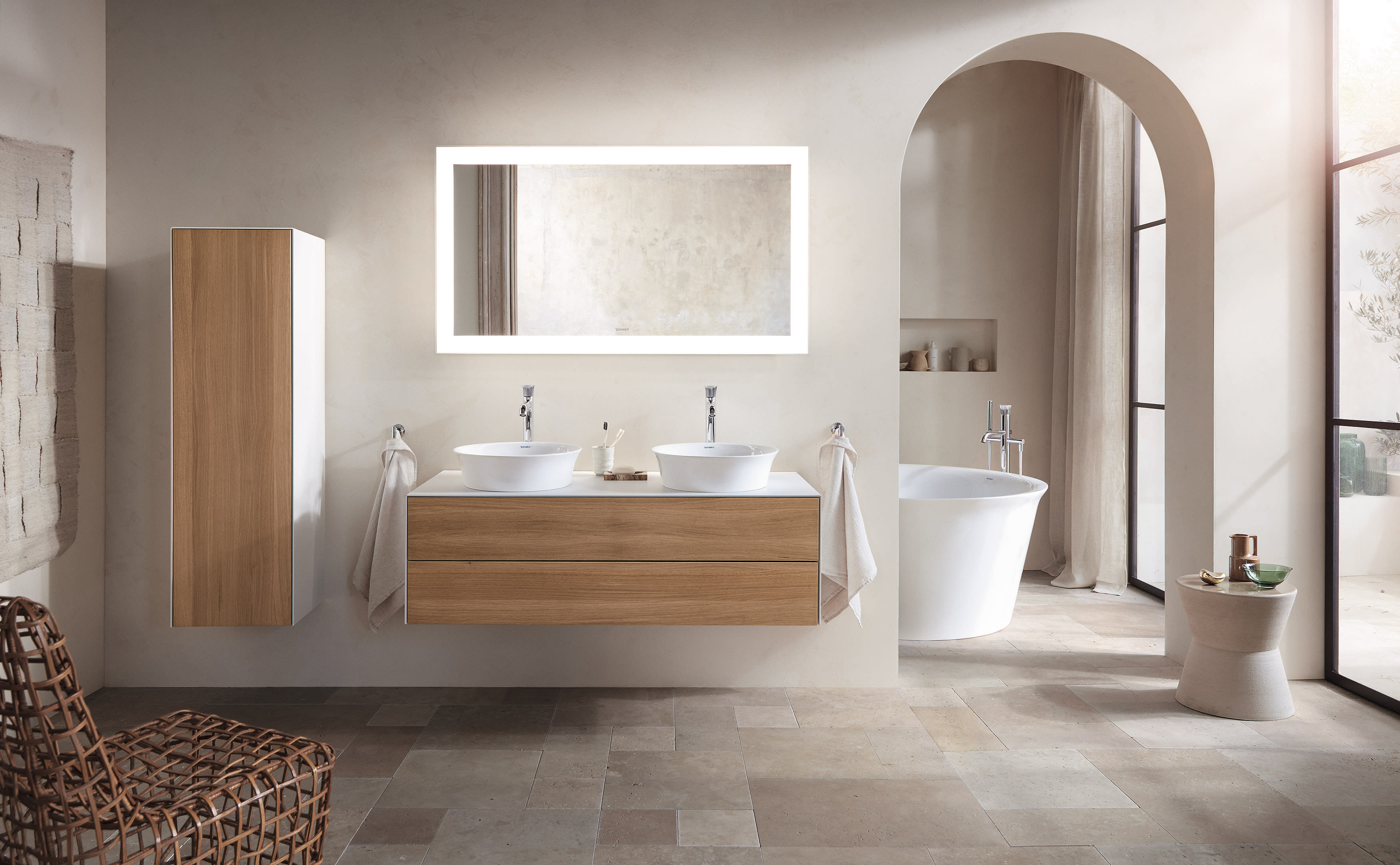 Duravit 2362430079 White Tulip Washbowl | QualityBath.com