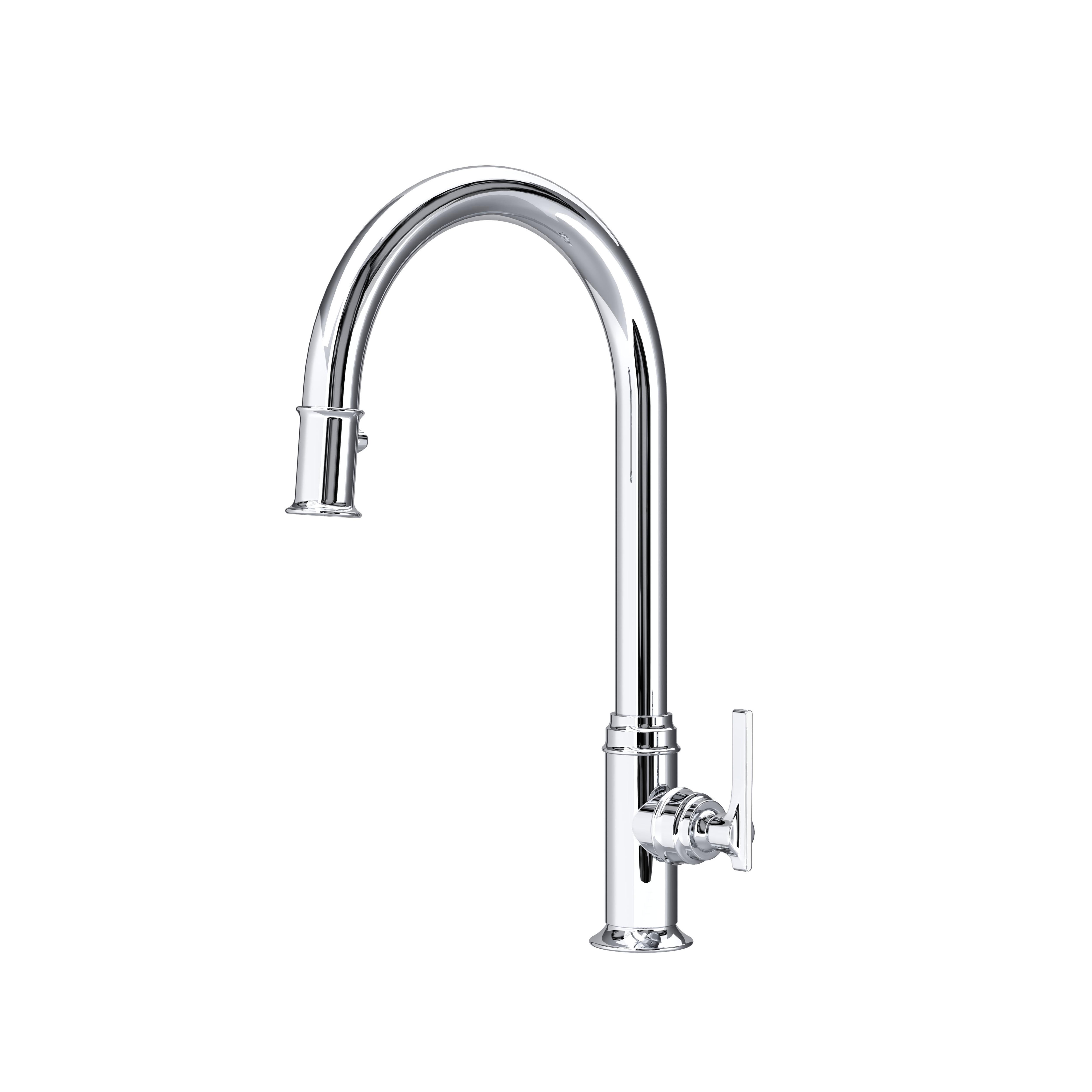 Rohl U.SB55D1LM Perrin & Rowe Southbank Pull Down Kitchen Faucet