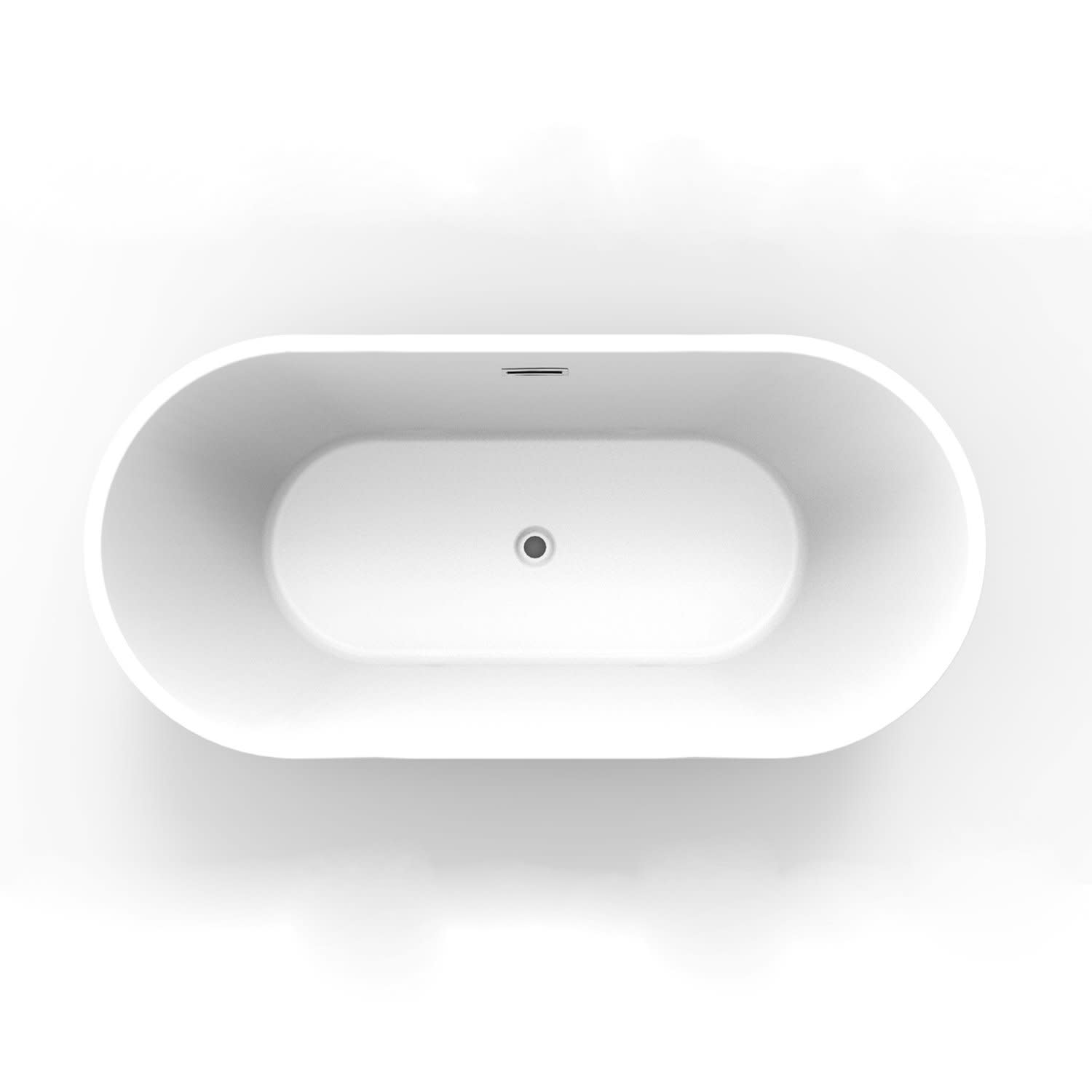 Barclay ATOVN67EIG Patrick Freestanding Soaker Tub With Integral Drain |  QualityBath.com