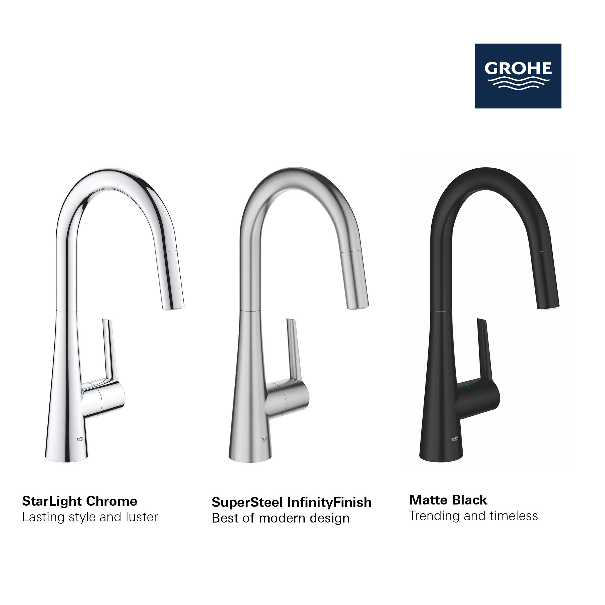 Grohe 30026002 Zedra Miscelatore cucina monocomando con