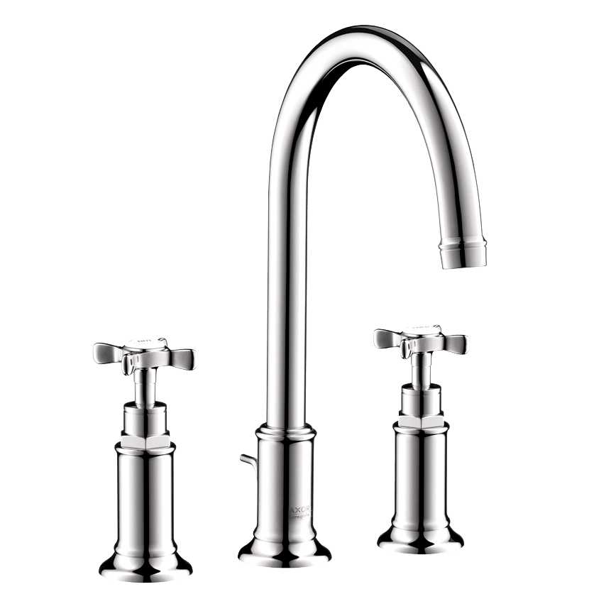 Axor 16513 Montreux Widespread Faucet With Cross Handles