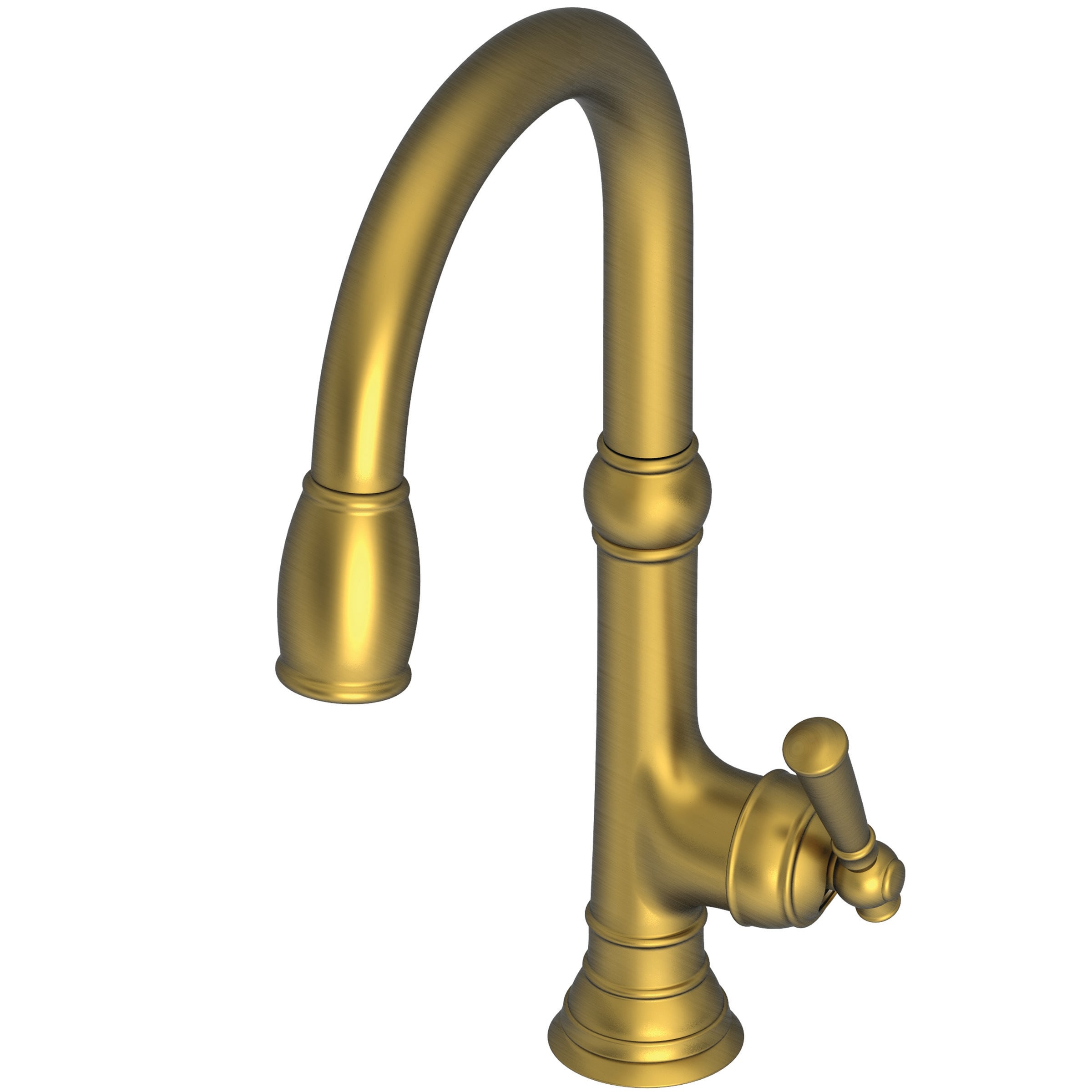 Newport Brass 2470-5103/06 Jacobean Pull Down Kitchen Faucet