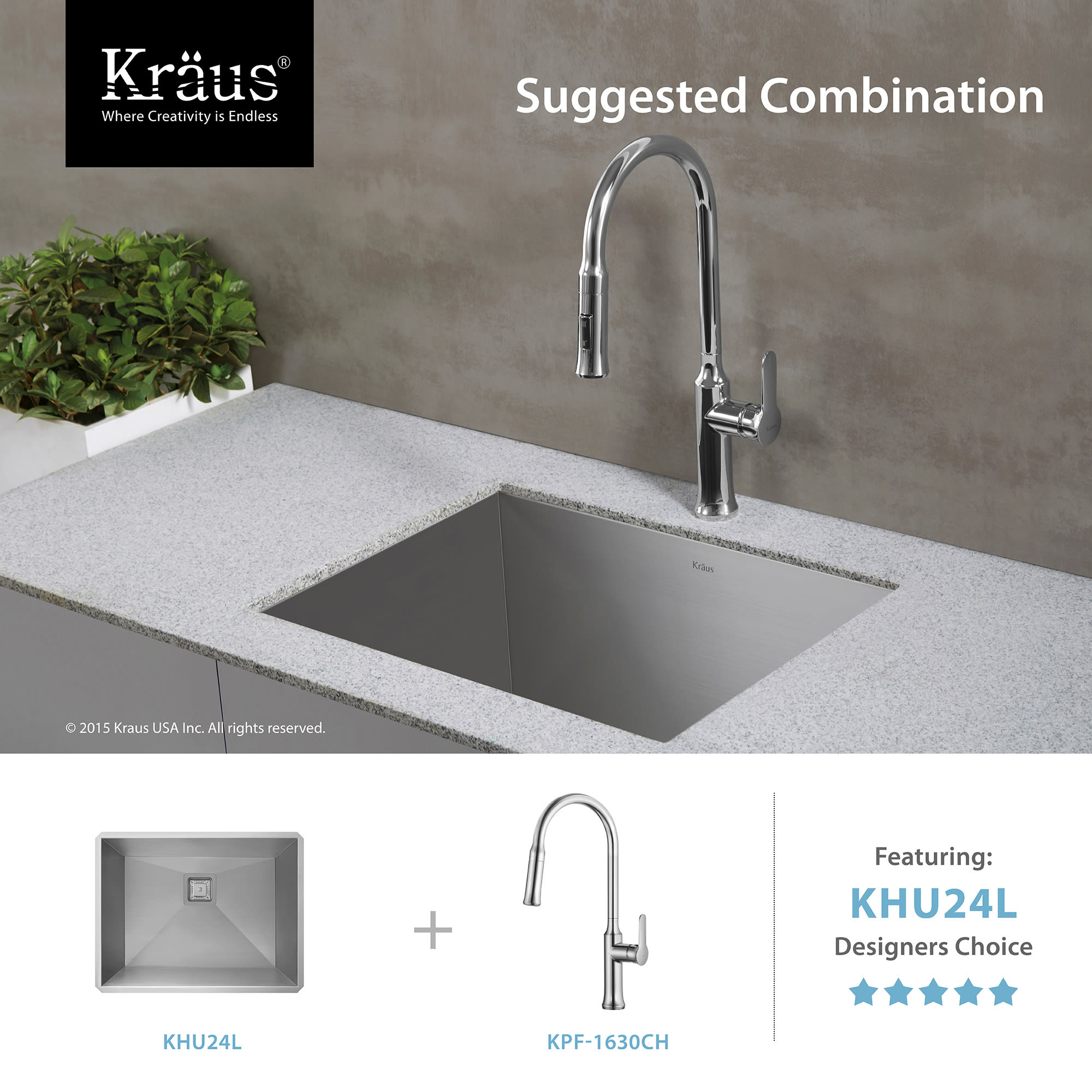 Kraus KHU24L Pax Series 24