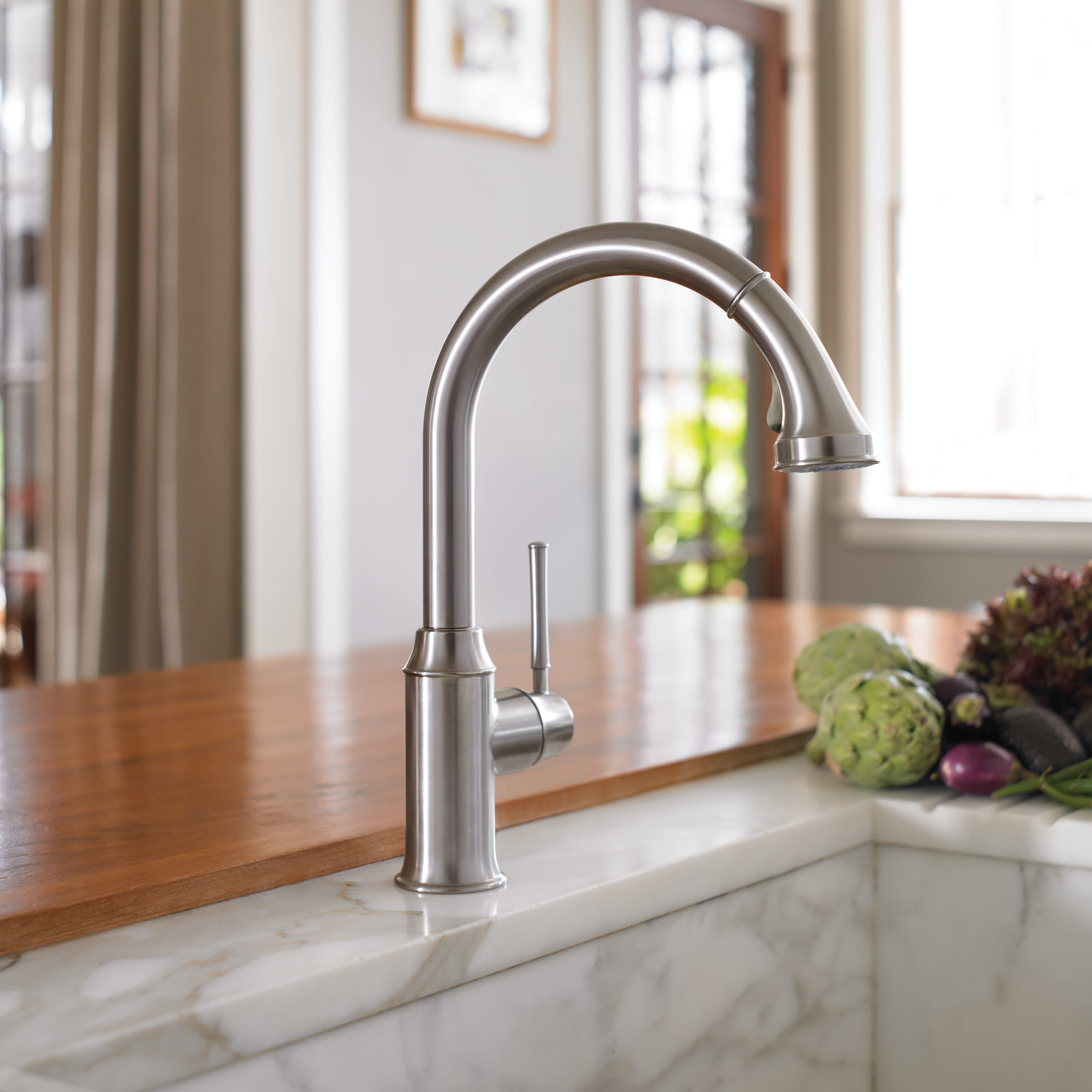 Смеситель для кухни. Hansgrohe Talis Classic 14863000. Hansgrohe Talis для кухни. Смеситель для кухни Hansgrohe Talis. 14863000 Hansgrohe.