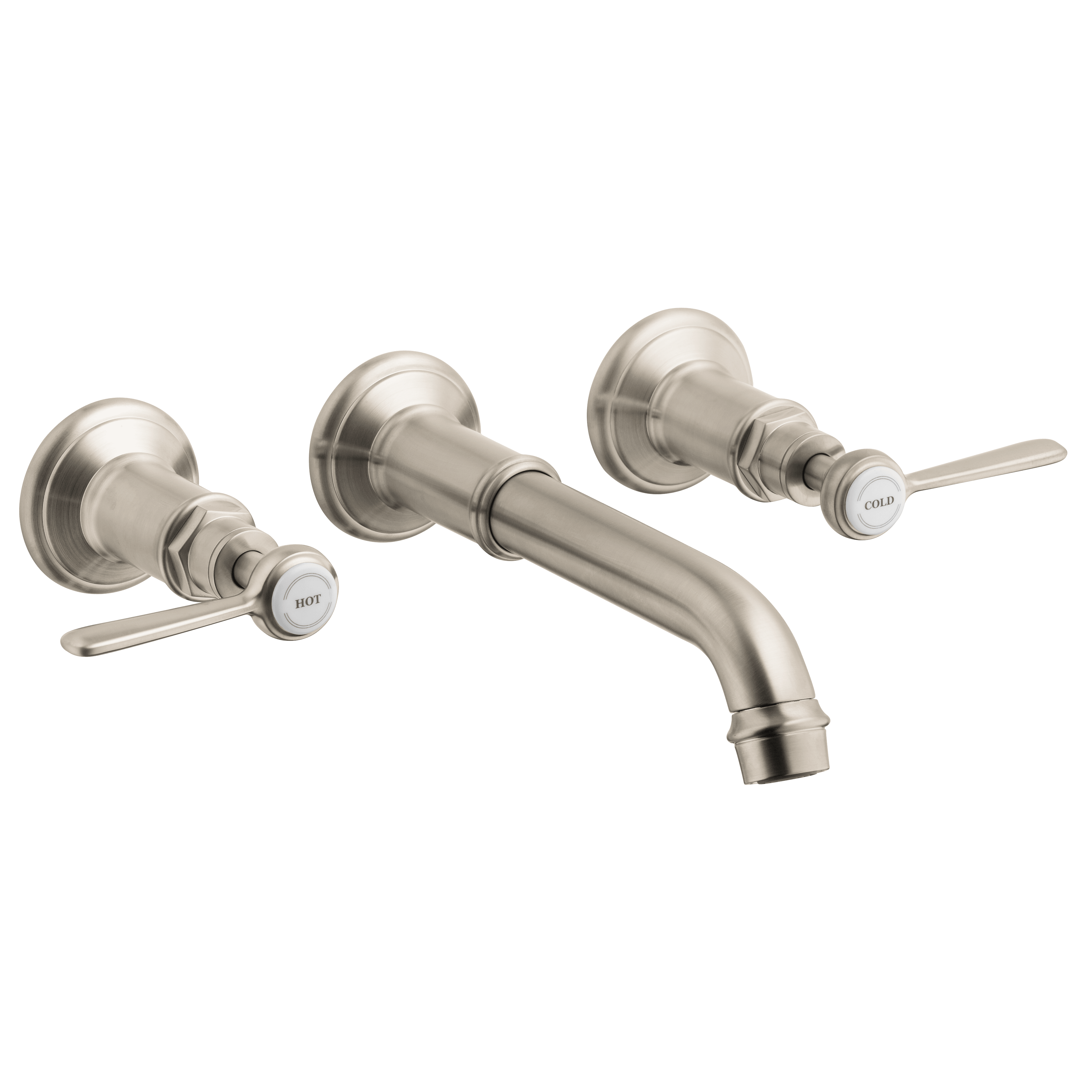 Axor 16534 Montreux Wall-Mounted Widespread Faucet | QualityBath.com