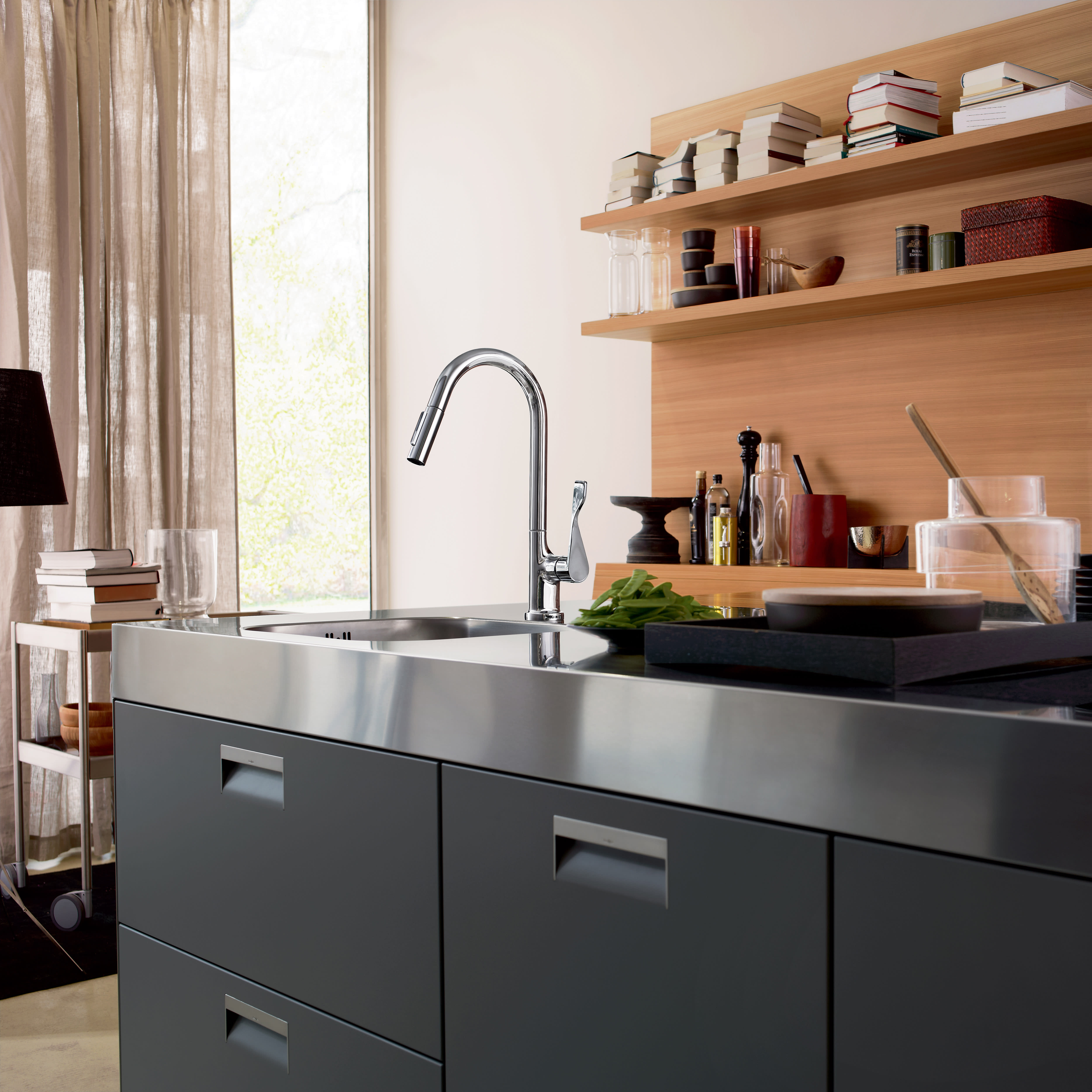 Axor 39835 Citterio Single Hole Kitchen Faucet | QualityBath.com