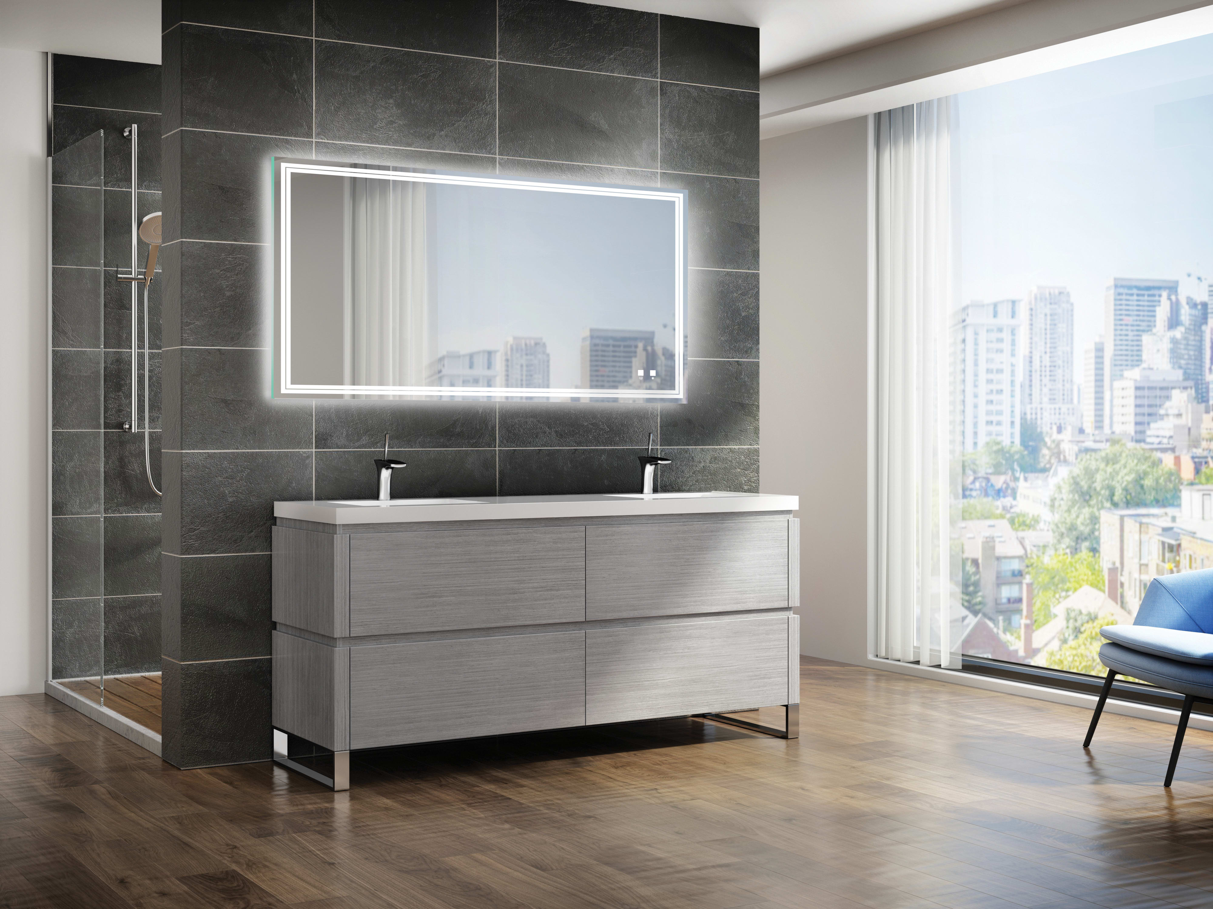 Madeli IM-ZE7242-00 Zen Illuminated Slique Mirror