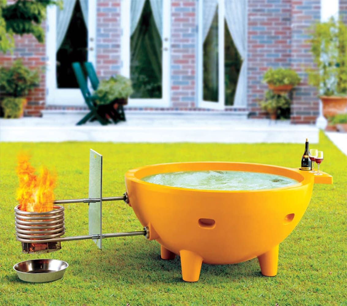 ALFI brand FireHotTub Portable Outdoor Hot Bath Tub | QualityBath.com