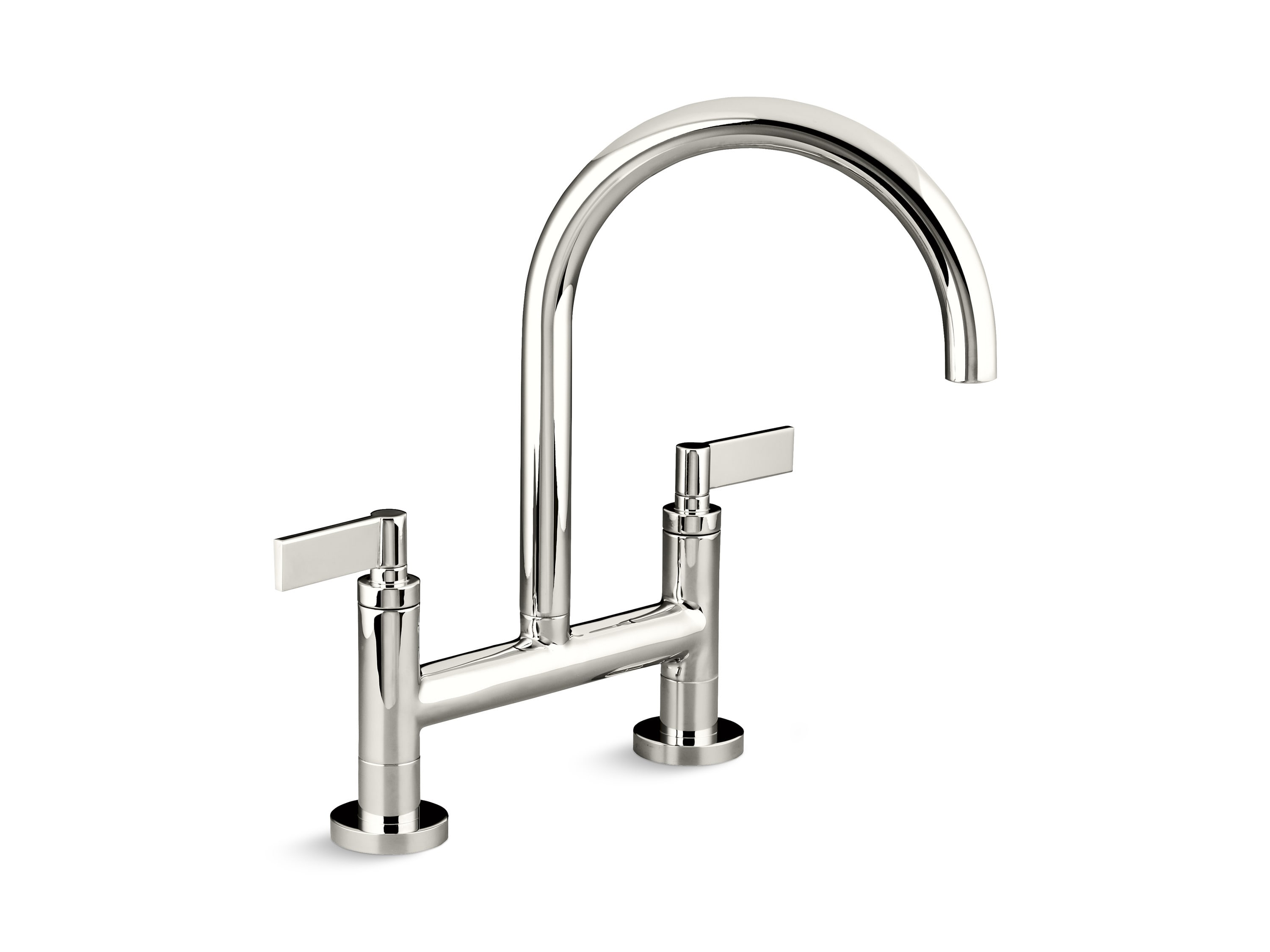 Kallista P25202 Lv One Bridge Kitchen Faucet Qualitybath Com