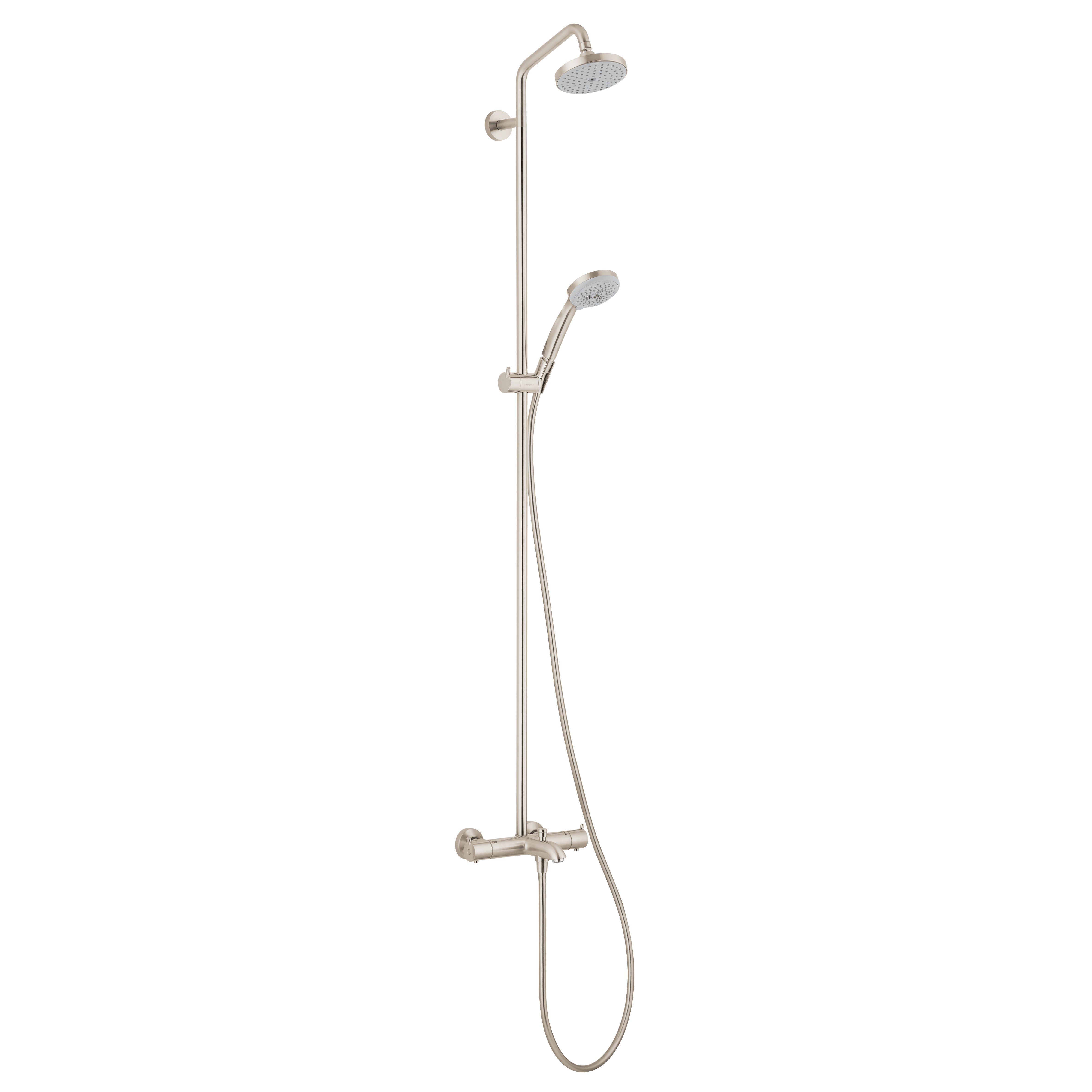 Hansgrohe 27143 Croma Showerpipe With Handshower With Tub Spout