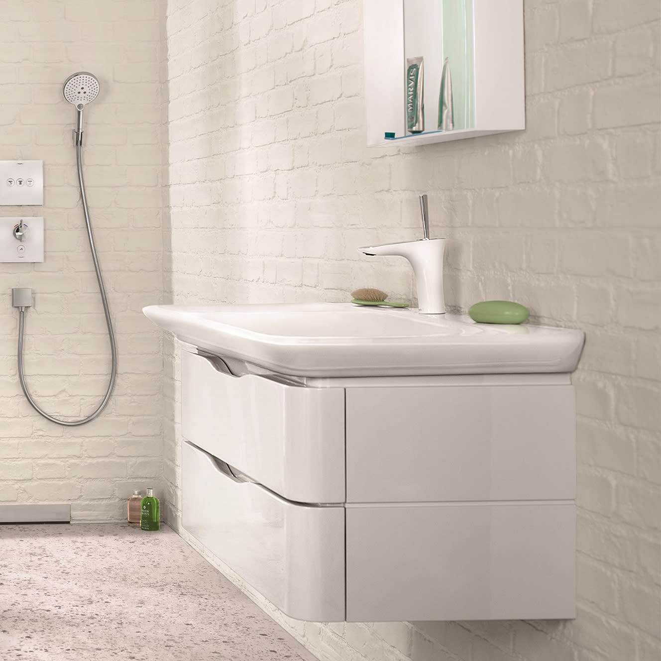 Hansgrohe 15074 Puravida 110 Single-Hole Faucet With Pop-Up