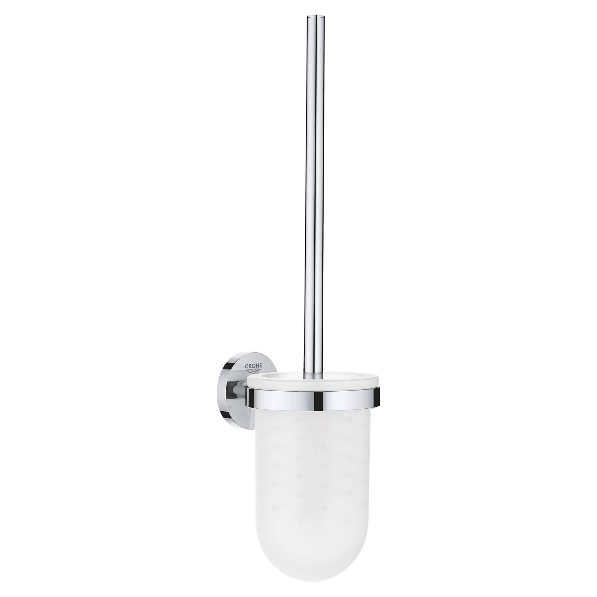 Grohe 40374001 Essentials Toilet Brush Set | QualityBath.com
