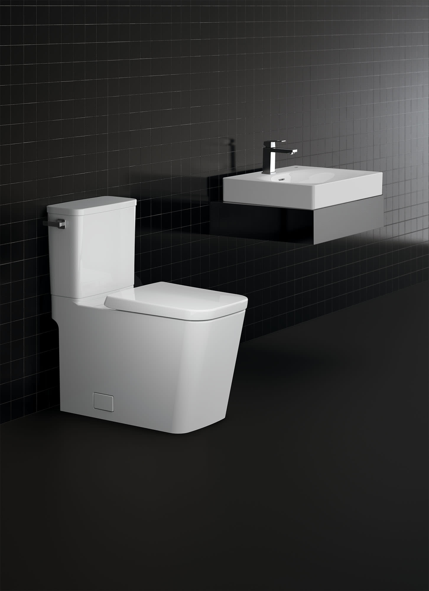 Grohe 39656000 Eurocube Bathroom Sink | QualityBath.com