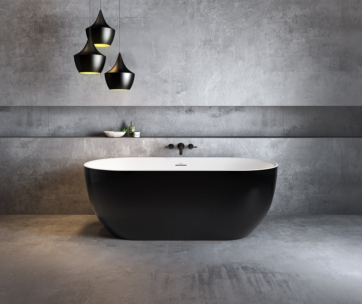 ma★ Maax 106878-000-001-100 Tosca Freestanding Soaker Tub