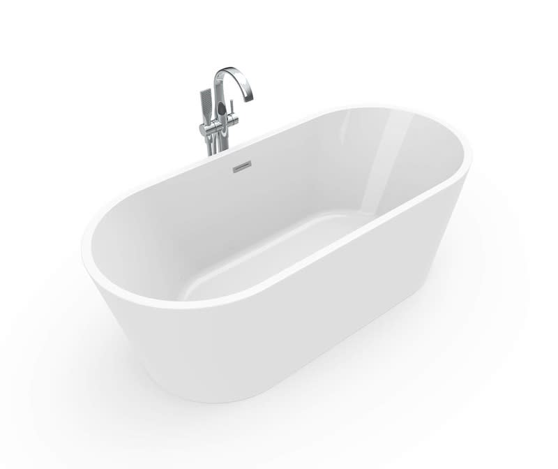 Burner （Out of Hand） Maax 106385-000-001-000 Louie 6731 Freestanding Soaker Tub