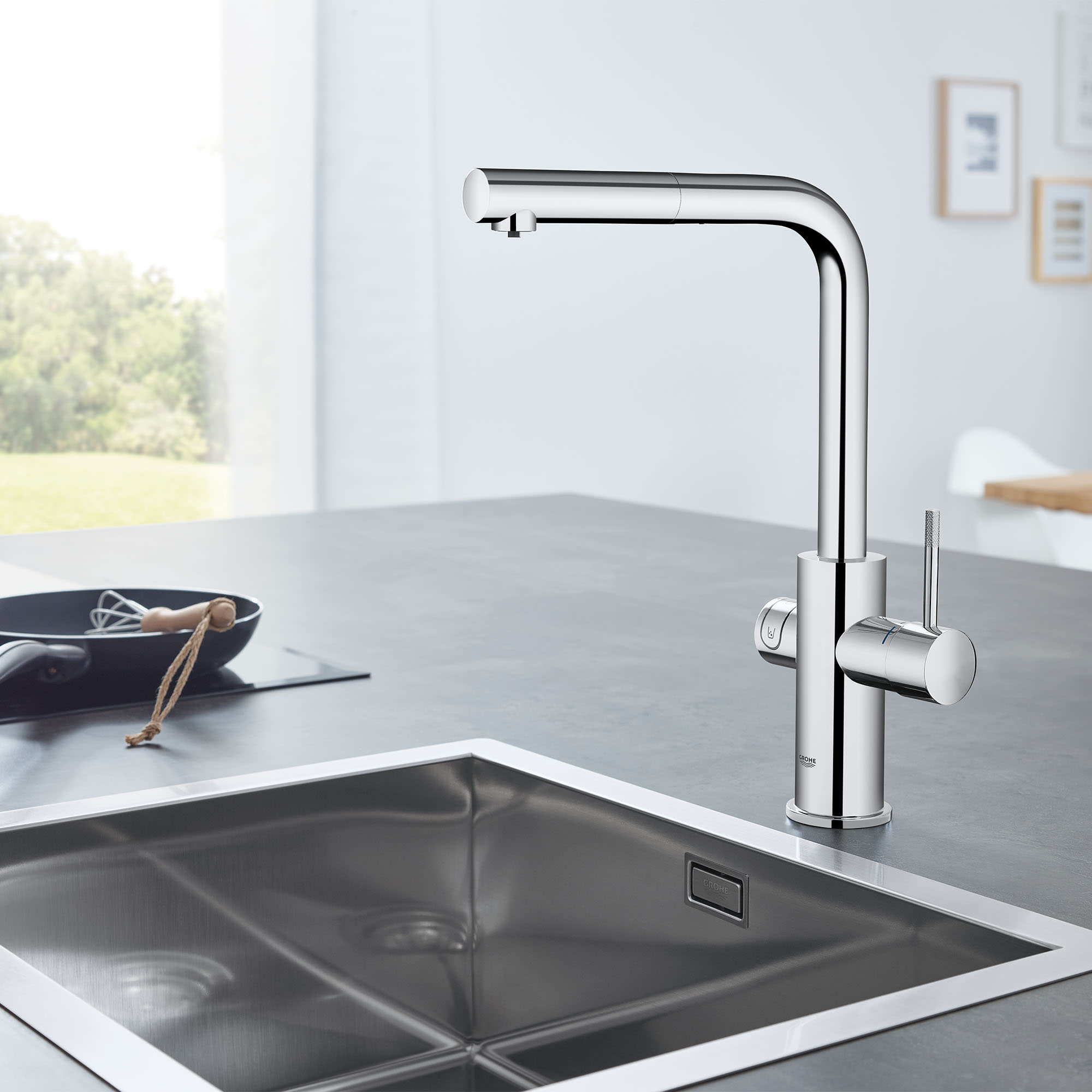 Grohe 31608 Blue Chilled And Sparkling Water System | QualityBath.com