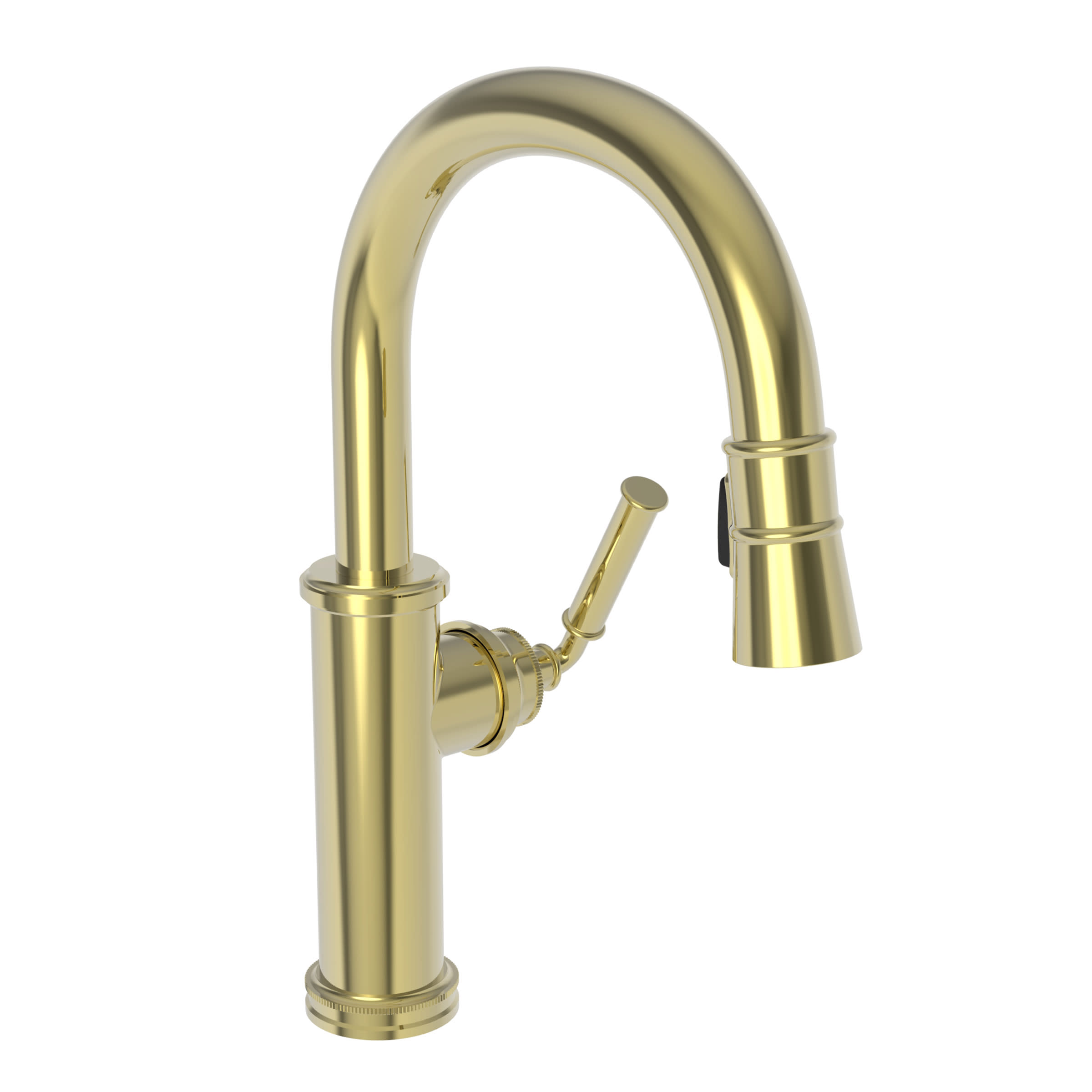 Newport Brass 1200-5223/04 Metropole Prep/Bar Pull Down Faucet Satin Brass