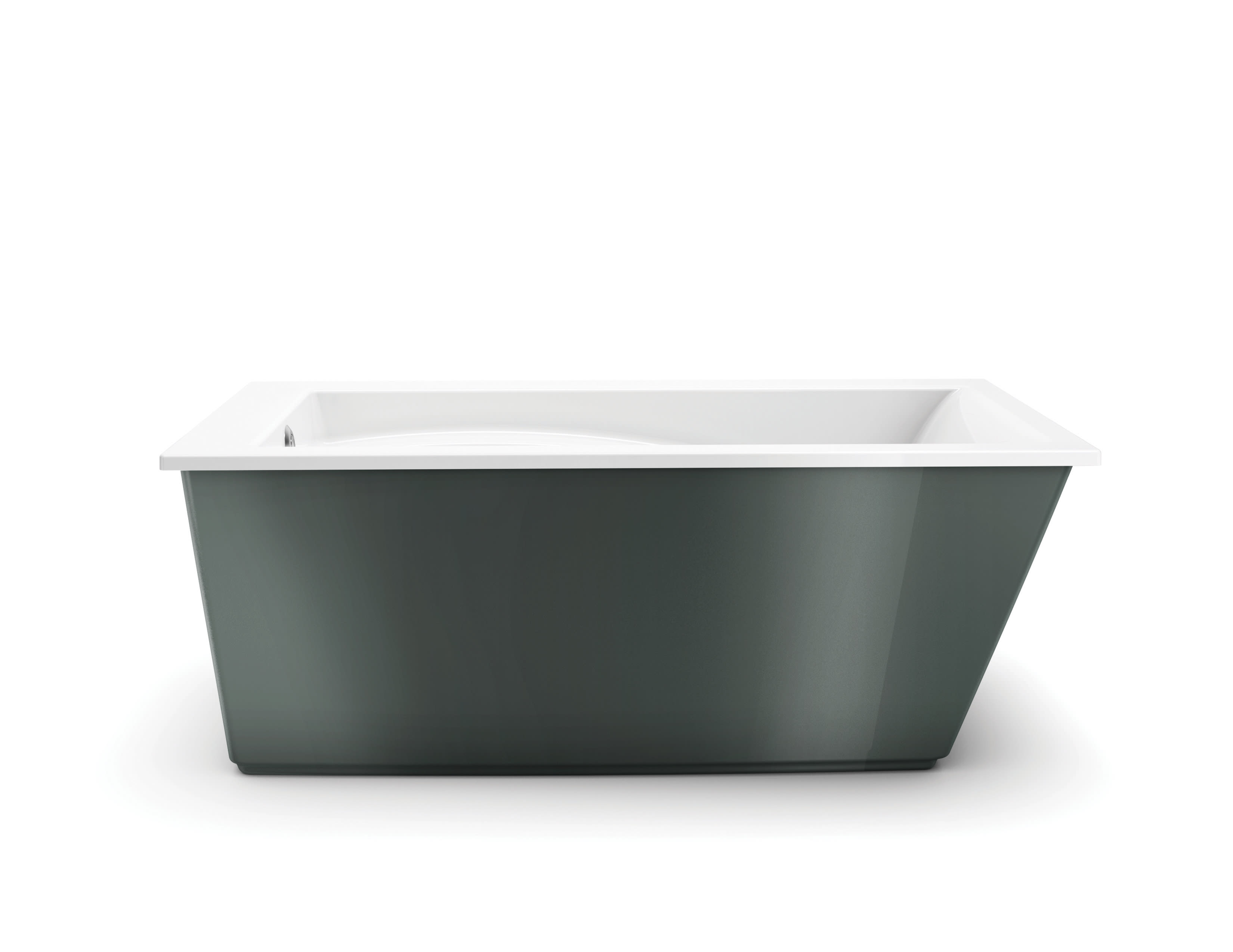 Maax 105571-000 Optik 6032 Freestanding Soaker Tub | QualityBath.com