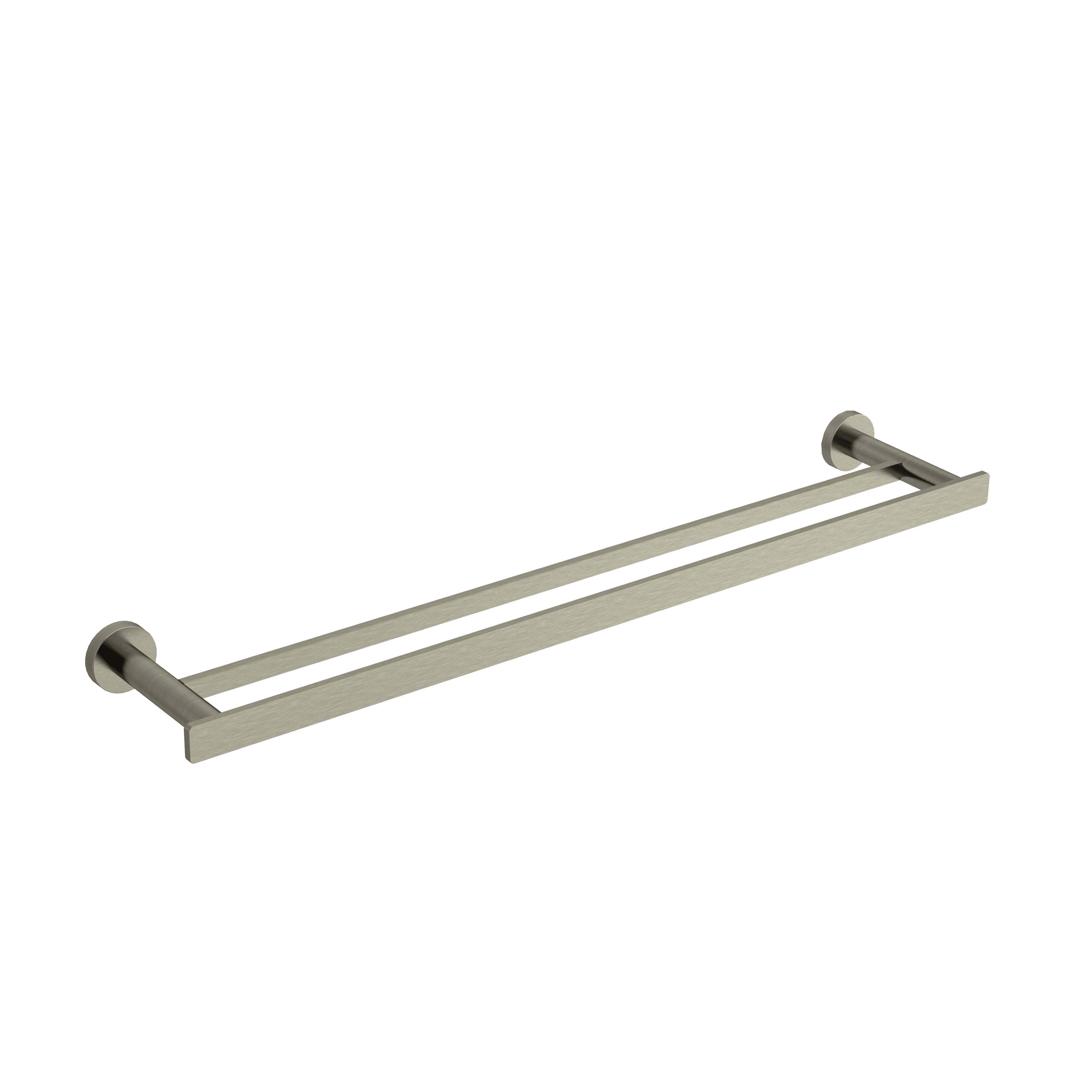 Riobel Paradox Double 24 Inch Towel Bar - Brushed Gold