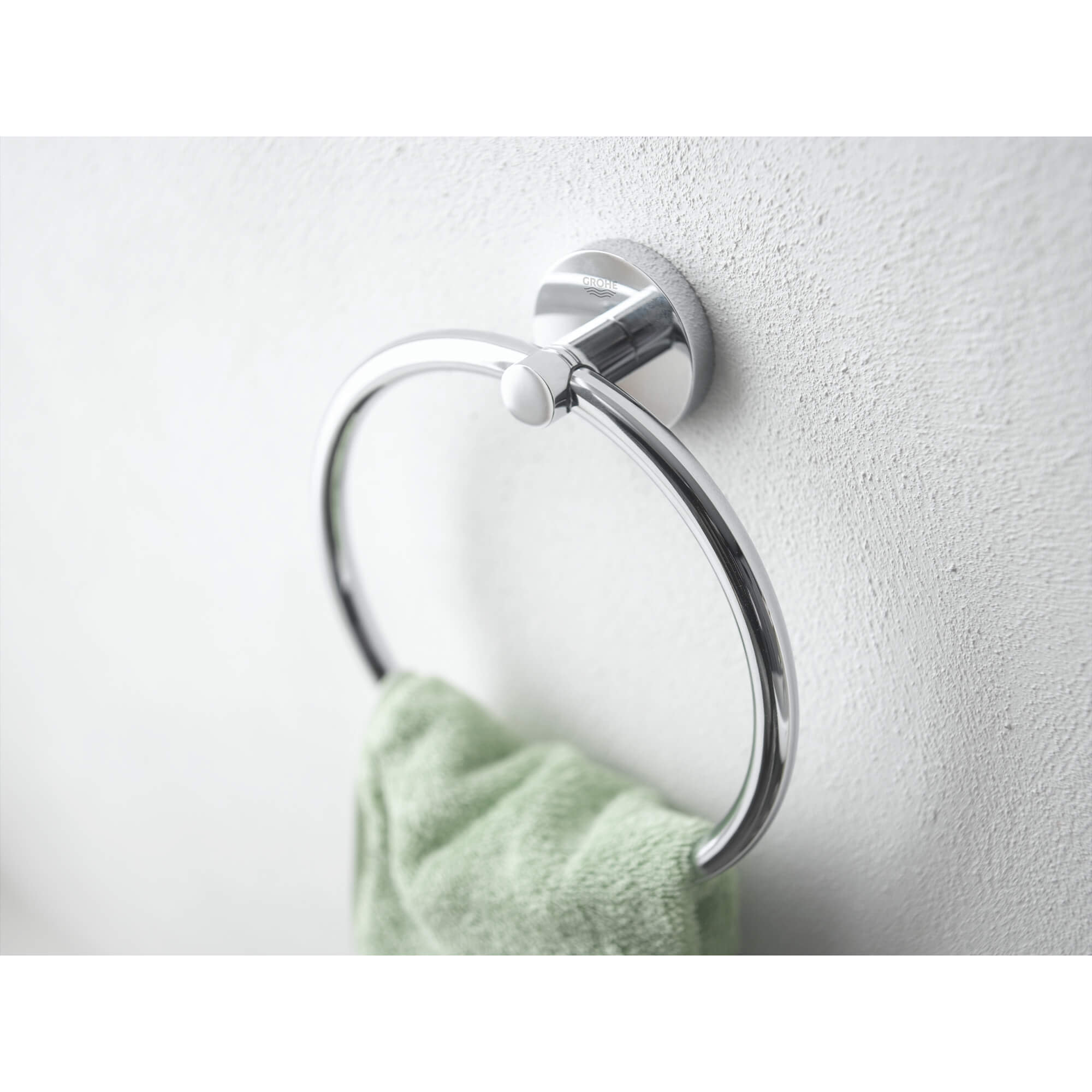 Grohe essentials towel ring hot sale