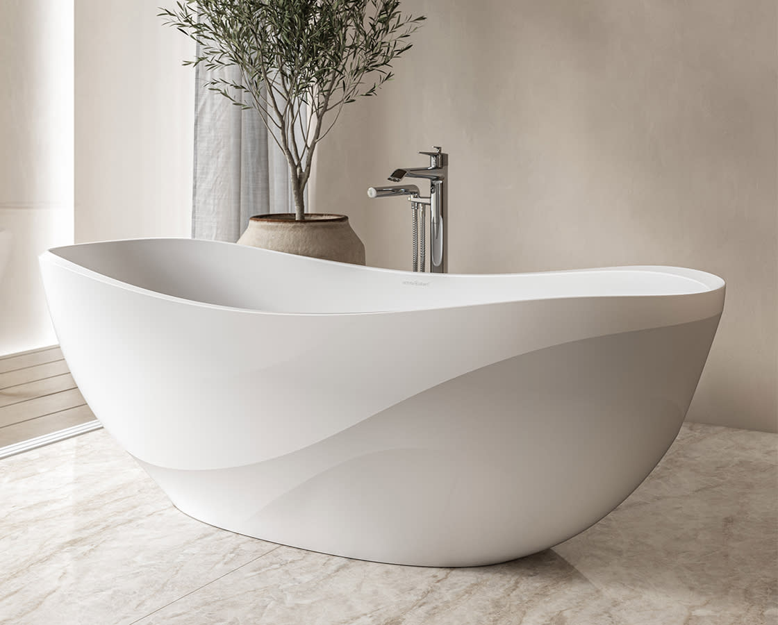 Victoria & Albert SE2-N-SW Seros 2 Freestanding Soaker Tub With
