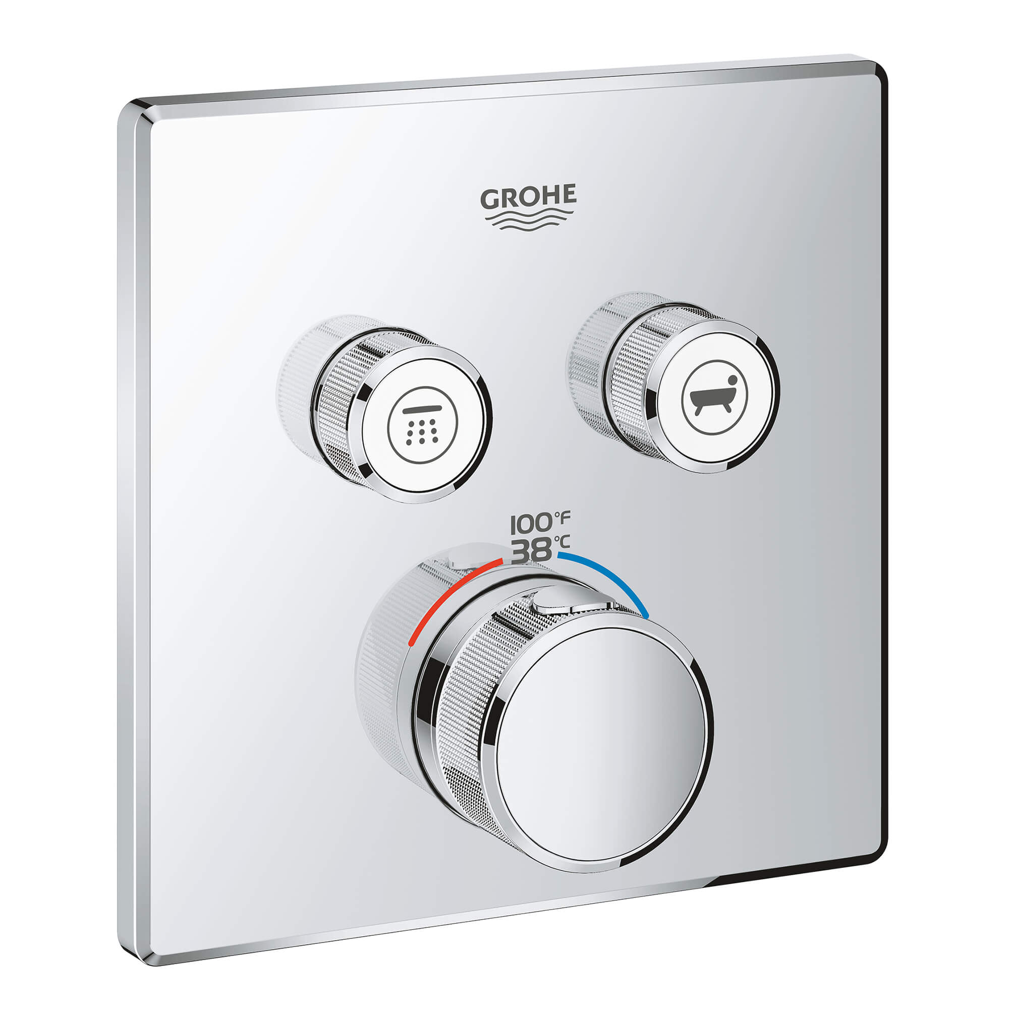 Grohe 29141 Grohtherm Smartcontrol Dual Function Thermostatic Trim