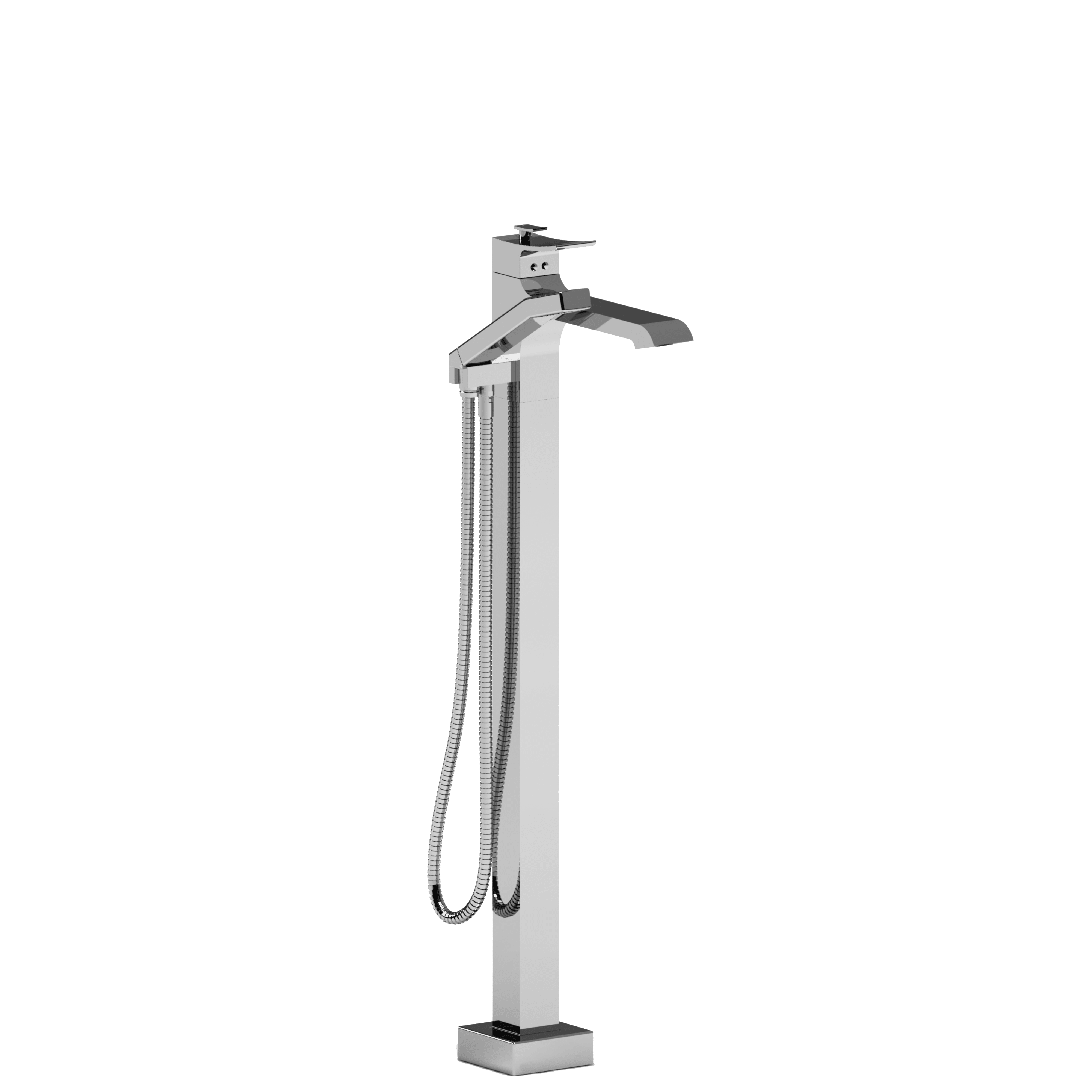 Riobel TZO39 Zendo Trim For Floor Mount Tub Filler | QualityBath.com