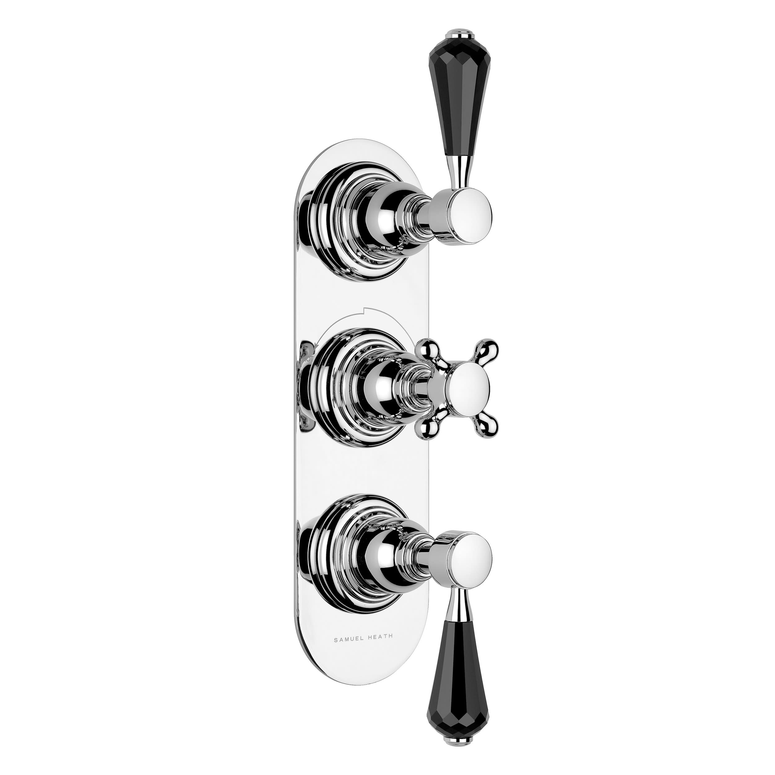 Samuel Heath V2K7A Fairfield Exposed 1/2 Thermostatic Shower Set