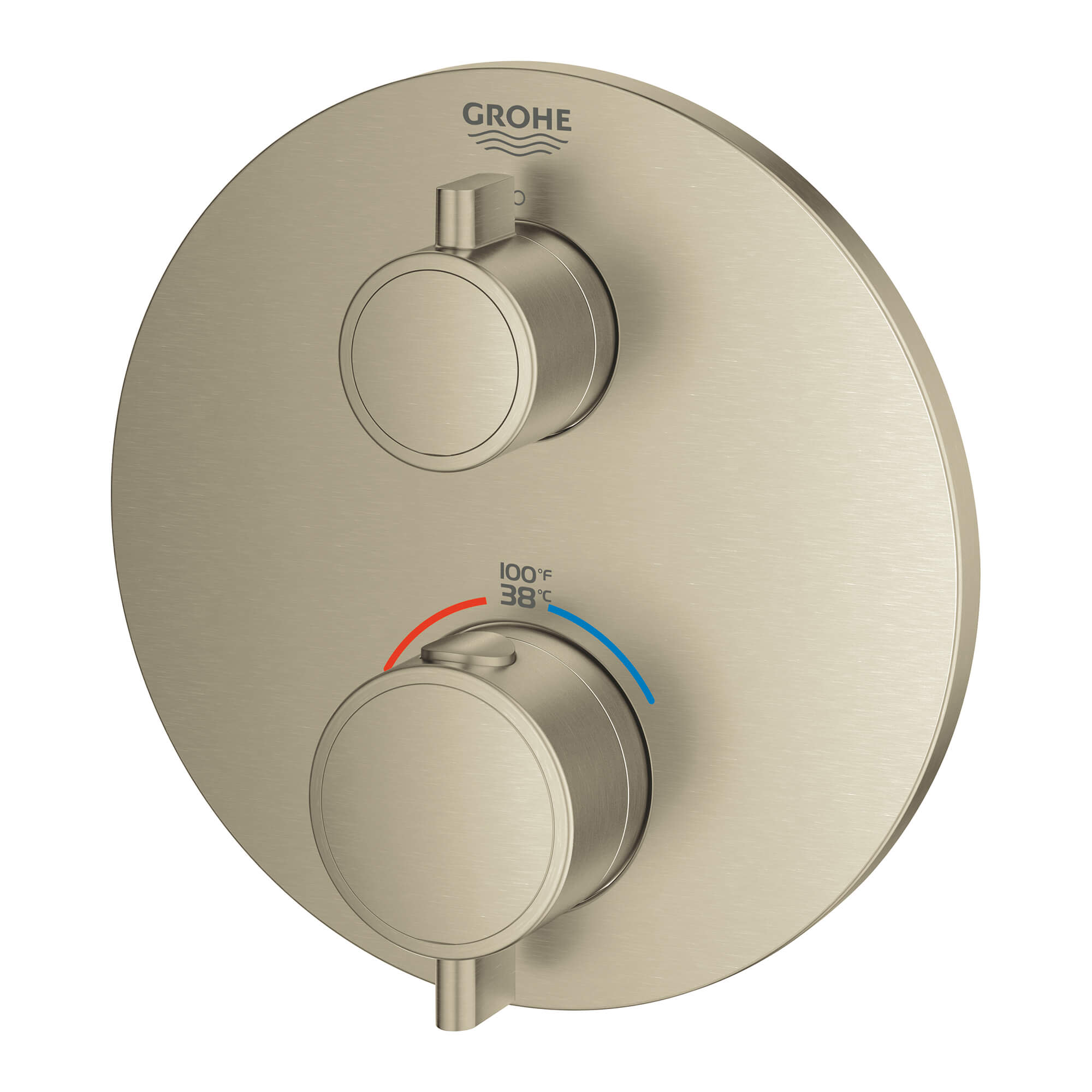 Grohe 24107000 Grohtherm Single Function 2 Handle Thermostatic