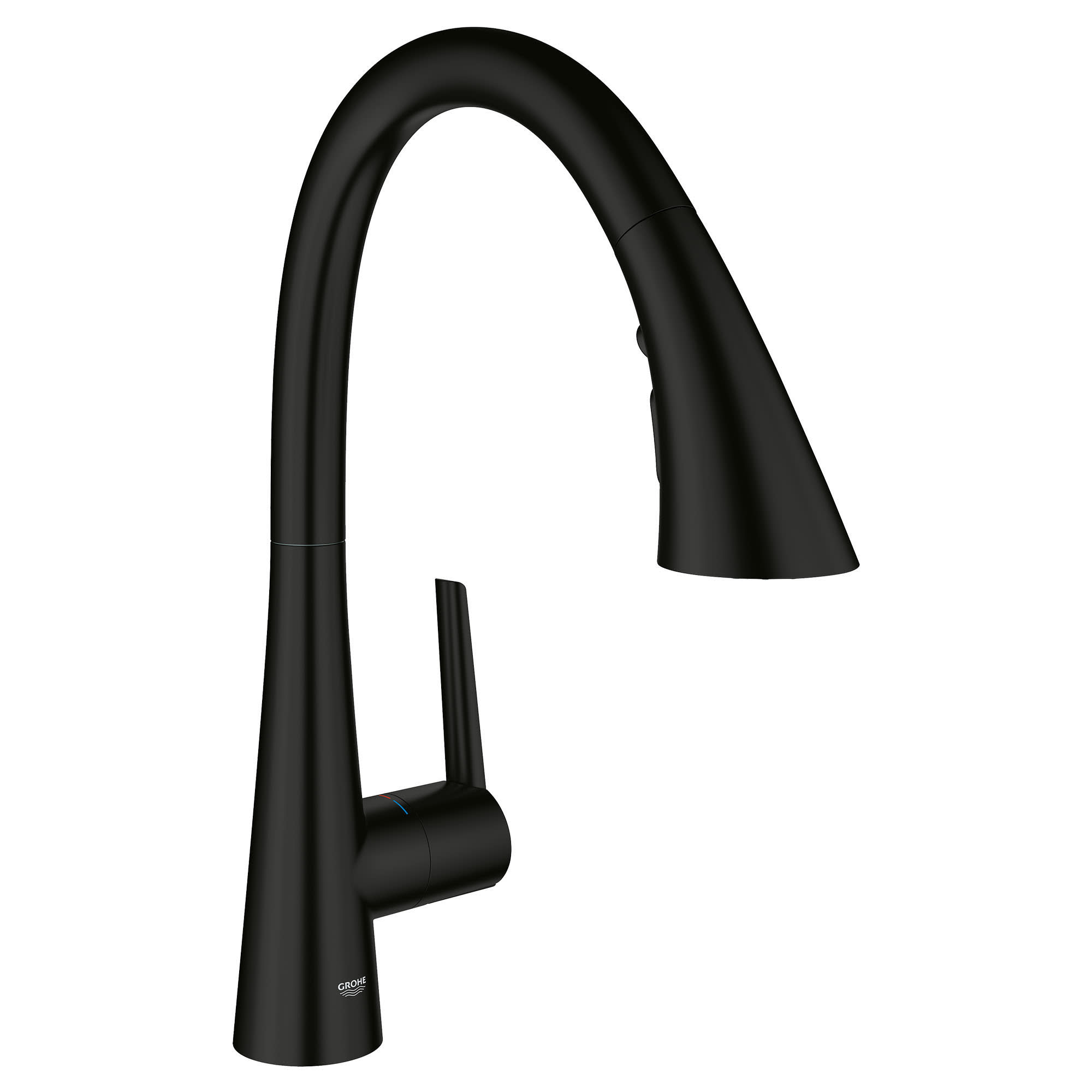 Grohe 322982433 Zedra Triple Spray Pull Down Kitchen Faucet