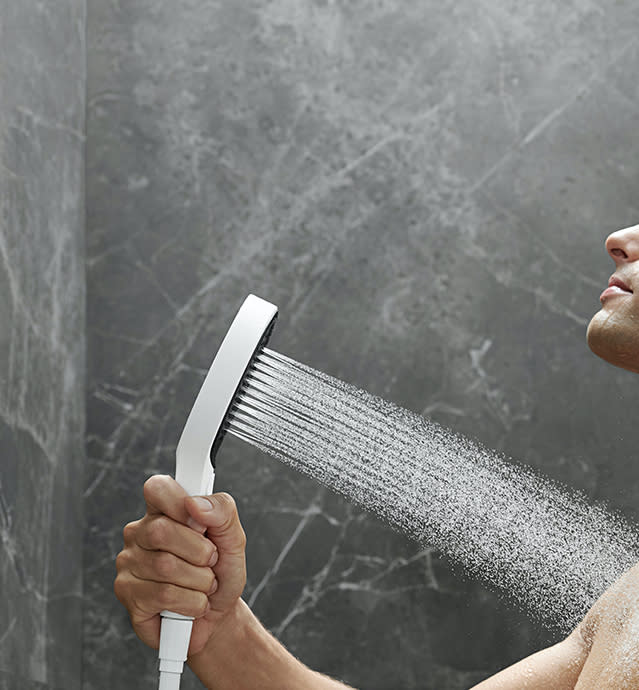 注目ショップ・ブランドのギフト Hansgrohe 26865701 Rainfinity Handshower, 1.75 Gpm 棚・シェルフ・ラック