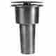 Dome Style Round Lavatory Drain without Overflow & EZ-Click Soft Touch Dome