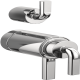 Litze Tempassure Thermostatic Valve With Integrated 3-Function Diverter Trim Notch Handle