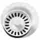 Disposal Flange with Removable Basket Strainer and Rubber Stopper
