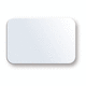 Euro Floating Look Mirror with 6 Inch Rounded Corners