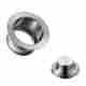 Extended Flange for Cyclonehaus Garbage Disposal for Deep Fireclay Sinks