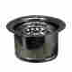 Waste Disposer Trim with Matching Basket Strainer for Deep Fireclay Sink Applications