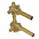 1/2" Thermostatic 3 Function Rough Valve- Up to two shared functions