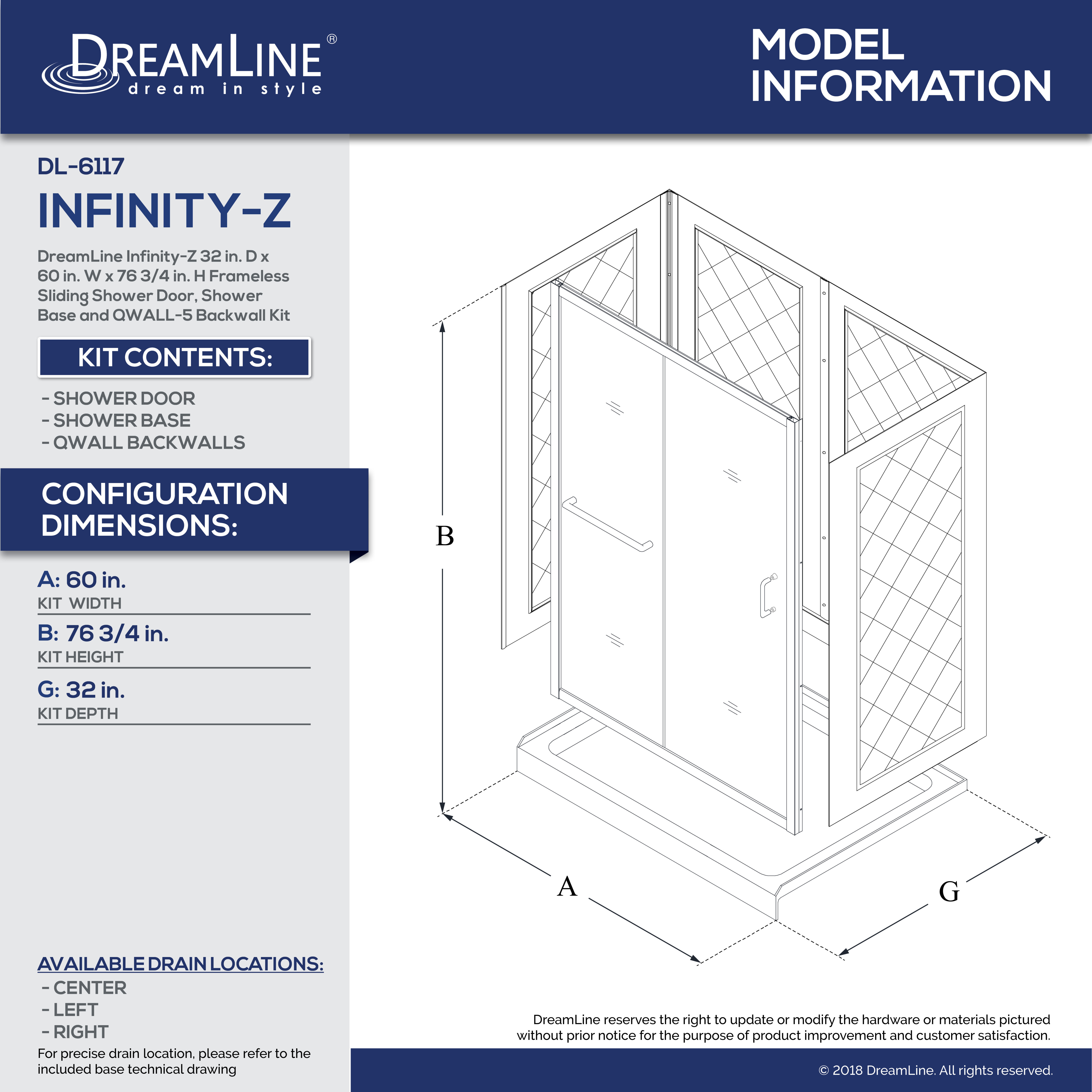 DreamLine DL-6117 Infinity-Z 60