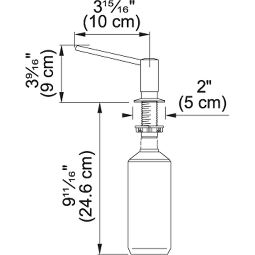 Franke SD3100 Ambient Soap Dispenser