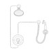 Cifial Techno Custom Shower Package 1 number 2