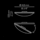 Estiluz t-9034-37 number 2