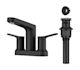 Kraus FUS-14102SFBN Indy 2-Handle Centerset Bathroom Faucet With Pop Up ...