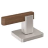 37 Series Teak Lever Handle