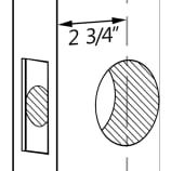 2 3/4"